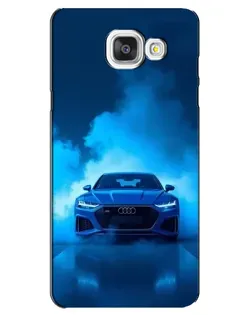 Чехол для Samsung Galaxy A5 2016 (A5100, A510F) с картинкой «Audi — голубая энергия» Чехол для Samsung Galaxy A5 2016 (A5100, A510F) с картинкой «Audi — голубая энергия»