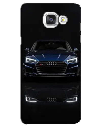 Чехол для Samsung Galaxy A5 2016 (A5100, A510F) с картинкой «Audi — ночное отражение»