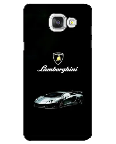 Чехол для Samsung Galaxy A5 2016 (A5100, A510F) с картинкой «Логотип Lamborghini классика»