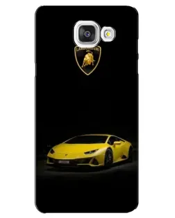 Чехол для Samsung Galaxy A5 2016 (A5100, A510F) с картинкой «Lamborghini желтый акцент» Чехол для Samsung Galaxy A5 2016 (A5100, A510F) с картинкой «Lamborghini желтый акцент»