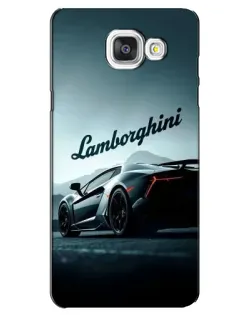 Чехол для Samsung Galaxy A5 2016 (A5100, A510F) с картинкой «Классическая надпись Lamborghini» Чехол для Samsung Galaxy A5 2016 (A5100, A510F) с картинкой «Классическая надпись Lamborghini»