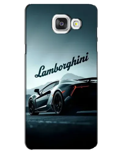 Чехол для Samsung Galaxy A5 2016 (A5100, A510F) с картинкой «Классическая надпись Lamborghini»
