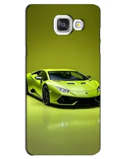 Чехол для Samsung Galaxy A5 2016 (A5100, A510F) с картинкой «Салатовый Lamborghini Huracan» Чехол для Samsung Galaxy A5 2016 (A5100, A510F) с картинкой «Салатовый Lamborghini Huracan»