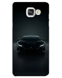 Чехол для Samsung Galaxy A5 2016 (A5100, A510F) с картинкой «Черный Lamborghini Aventador» Чехол для Samsung Galaxy A5 2016 (A5100, A510F) с картинкой «Черный Lamborghini Aventador»