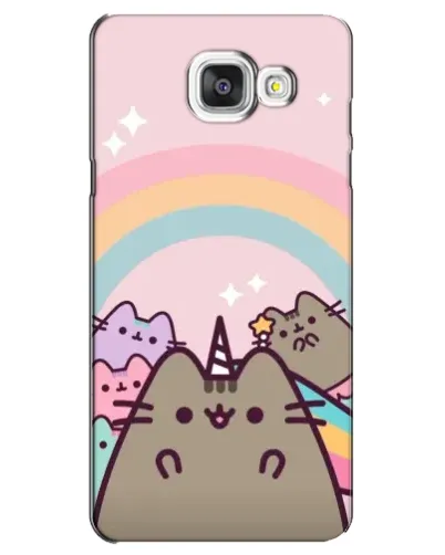 Чехол для Samsung Galaxy A5 2016 (A5100, A510F) с картинкой «Единорог Pusheen»