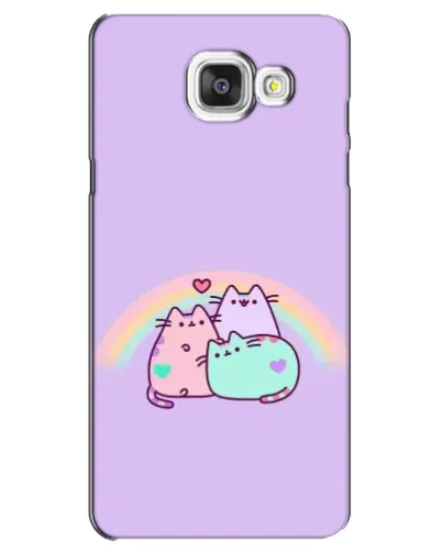 Чехол для Samsung Galaxy A5 2016 (A5100, A510F) с картинкой «Радужные Пушины»