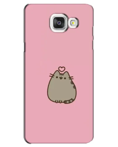 Чехол для Samsung Galaxy A5 2016 (A5100, A510F) с картинкой «Pusheen сердце»
