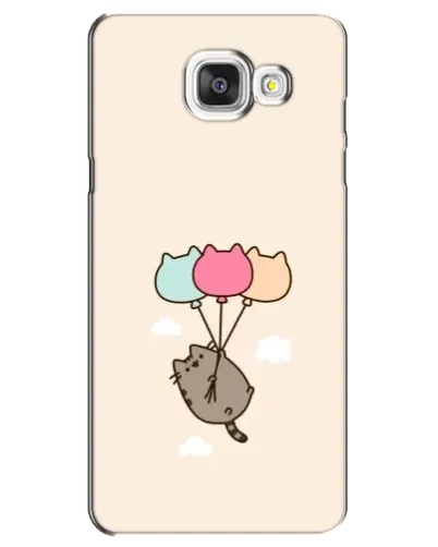 Чехол для Samsung Galaxy A5 2016 (A5100, A510F) с картинкой «Пушин на шариках»