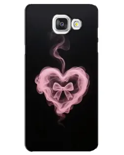Чехол для Samsung Galaxy A5 2016 (A5100, A510F) с картинкой «Дымчатое сердце» Чехол для Samsung Galaxy A5 2016 (A5100, A510F) с картинкой «Дымчатое сердце»