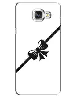 Чехол для Samsung Galaxy A5 2016 (A5100, A510F) с картинкой «Диагональный бант» Чехол для Samsung Galaxy A5 2016 (A5100, A510F) с картинкой «Диагональный бант»