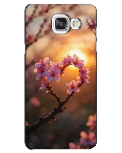 Чохол для Samsung Galaxy A5 2016 (A5100, A510F) з картинкою «Рожевий цвіт сердечко на тлі заходу» Чохол для Samsung Galaxy A5 2016 (A5100, A510F) з картинкою «Рожевий цвіт сердечко на тлі заходу»