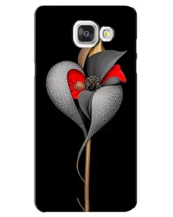 Чохол для Samsung Galaxy A5 2016 (A5100, A510F) з картинкою «Срібна фантазійна квітка» Чохол для Samsung Galaxy A5 2016 (A5100, A510F) з картинкою «Срібна фантазійна квітка»