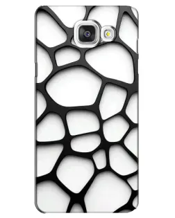 Чохол для Samsung Galaxy A5 2016 (A5100, A510F) з картинкою «Біла об'ємна сітка» Чохол для Samsung Galaxy A5 2016 (A5100, A510F) з картинкою «Біла об'ємна сітка»