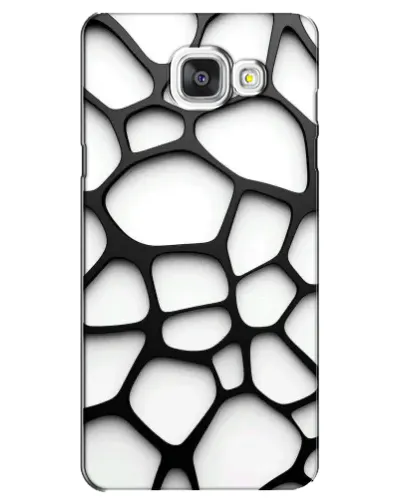Чехол для Samsung Galaxy A5 2016 (A5100, A510F) с картинкой «Белая объемная сетка» Чехол для Samsung Galaxy A5 2016 (A5100, A510F) с картинкой «Белая объемная сетка»