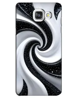 Чохол для Samsung Galaxy A5 2016 (A5100, A510F) з картинкою «Чорно-біла спіраль» Чохол для Samsung Galaxy A5 2016 (A5100, A510F) з картинкою «Чорно-біла спіраль»