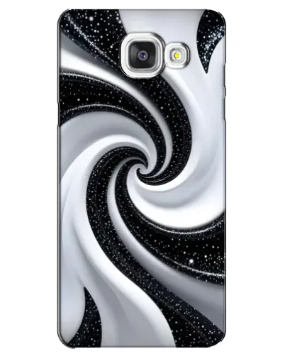 Чехол для Samsung Galaxy A5 2016 (A5100, A510F) с картинкой «Черно-белая спираль» Чехол для Samsung Galaxy A5 2016 (A5100, A510F) с картинкой «Черно-белая спираль»