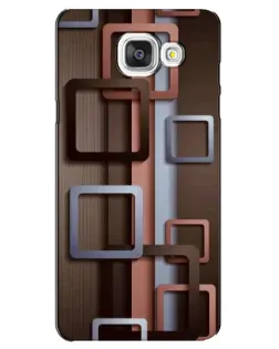 Чохол для Samsung Galaxy A5 2016 (A5100, A510F) з картинкою «Коричневі об'ємні квадрати» Чохол для Samsung Galaxy A5 2016 (A5100, A510F) з картинкою «Коричневі об'ємні квадрати»