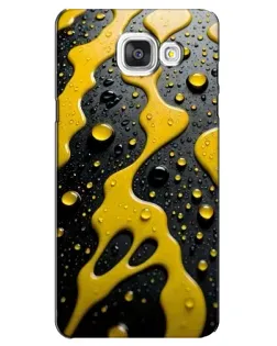 Чехол для Samsung Galaxy A5 2016 (A5100, A510F) с картинкой «Жидкое желтое золото» Чехол для Samsung Galaxy A5 2016 (A5100, A510F) с картинкой «Жидкое желтое золото»