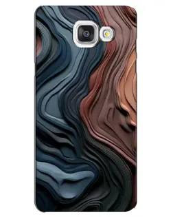 Чехол для Samsung Galaxy A5 2016 (A5100, A510F) с картинкой «Цветные волны каньона» Чехол для Samsung Galaxy A5 2016 (A5100, A510F) с картинкой «Цветные волны каньона»