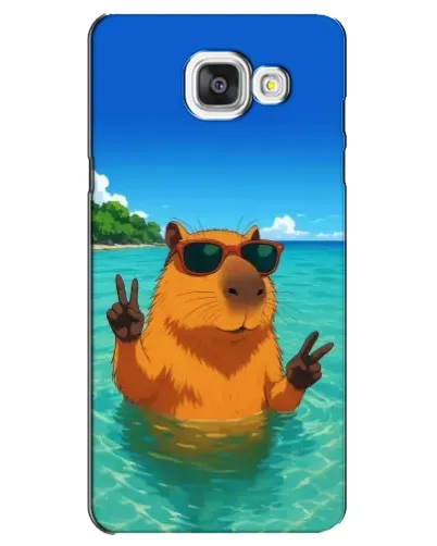 Чехол для Samsung Galaxy A5 2016 (A5100, A510F) с картинкой «Морская капибара» Чехол для Samsung Galaxy A5 2016 (A5100, A510F) с картинкой «Морская капибара»