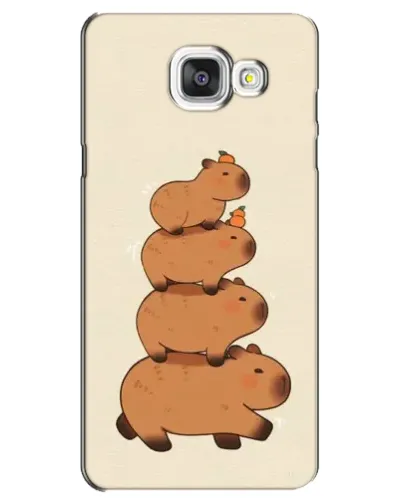Чехол для Samsung Galaxy A5 2016 (A5100, A510F) с картинкой «Башня из капибар» Чехол для Samsung Galaxy A5 2016 (A5100, A510F) с картинкой «Башня из капибар»