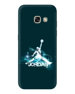 Чехол для Samsung Galaxy A5 2017 (A520, A520F) с картинкой «Jordan Blue Fire» Чехол для Samsung Galaxy A5 2017 (A520, A520F) с картинкой «Jordan Blue Fire»