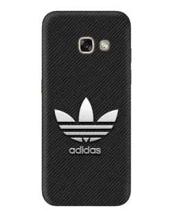 Чехол для Samsung Galaxy A5 2017 (A520, A520F) с картинкой «Adidas Карбоновая текстура»