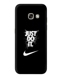 Чехол для Samsung Galaxy A5 2017 (A520, A520F) с картинкой «Текстовый принт Nike»