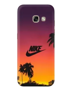 Чехол для Samsung Galaxy A5 2017 (A520, A520F) с картинкой «Nike на закате солнца»