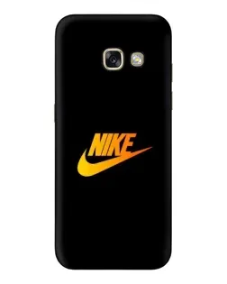 Чехол для Samsung Galaxy A5 2017 (A520, A520F) с картинкой «Золотой логотип Nike»