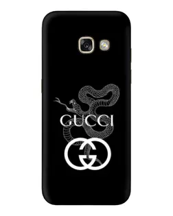 Чехол для Samsung Galaxy A5 2017 (A520, A520F) с картинкой «Gucci — серебряная змея»