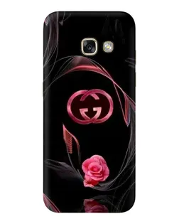 Чехол для Samsung Galaxy A5 2017 (A520, A520F) с картинкой «Gucci — неоновая роза»