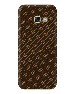 Чехол для Samsung Galaxy A5 2017 (A520, A520F) с картинкой «Gucci — золотые диагонали»