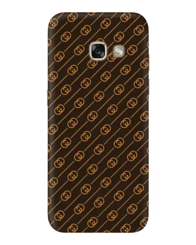 Чехол для Samsung Galaxy A5 2017 (A520, A520F) с картинкой «Gucci — золотые диагонали»