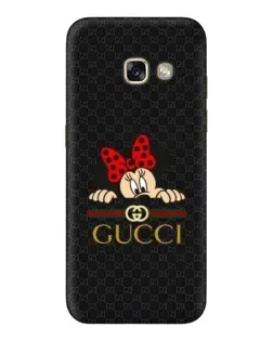 Чехол для Samsung Galaxy A5 2017 (A520, A520F) с картинкой «Минни Маус Gucci — черный»