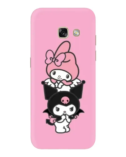 Чехол для Samsung Galaxy A5 2017 (A520, A520F) с картинкой «My Melody и Kuromi»