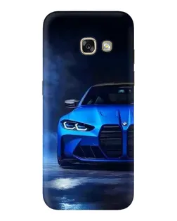 Чехол для Samsung Galaxy A5 2017 (A520, A520F) с картинкой «Голубая BMW M4» Чехол для Samsung Galaxy A5 2017 (A520, A520F) с картинкой «Голубая BMW M4»