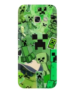 Чехол для Samsung Galaxy A5 2017 (A520, A520F) с картинкой «Криперы Minecraft» Чехол для Samsung Galaxy A5 2017 (A520, A520F) с картинкой «Криперы Minecraft»