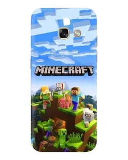 Чехол для Samsung Galaxy A5 2017 (A520, A520F) с картинкой «Minecraft классический мир» Чехол для Samsung Galaxy A5 2017 (A520, A520F) с картинкой «Minecraft классический мир»