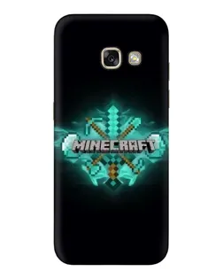 Чехол для Samsung Galaxy A5 2017 (A520, A520F) с картинкой «Minecraft Diamond лого» Чехол для Samsung Galaxy A5 2017 (A520, A520F) с картинкой «Minecraft Diamond лого»