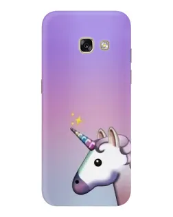 Чехол для Samsung Galaxy A5 2017 (A520, A520F) с картинкой «Единорог градиент»