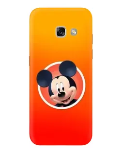 Чехол для Samsung Galaxy A5 2017 (A520, A520F) с картинкой «Mickey в круге»