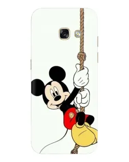 Чехол для Samsung Galaxy A5 2017 (A520, A520F) с картинкой «Mickey на канате»
