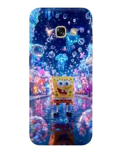 Чехол для Samsung Galaxy A5 2017 (A520, A520F) с картинкой «Неоновый океан»