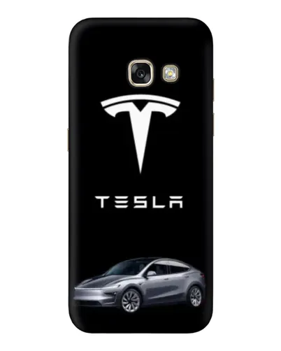 Чехол для Samsung Galaxy A5 2017 (A520, A520F) с картинкой «Tesla Model Y»
