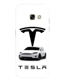 Чехол для Samsung Galaxy A5 2017 (A520, A520F) с картинкой «Tesla White Style» Чехол для Samsung Galaxy A5 2017 (A520, A520F) с картинкой «Tesla White Style»