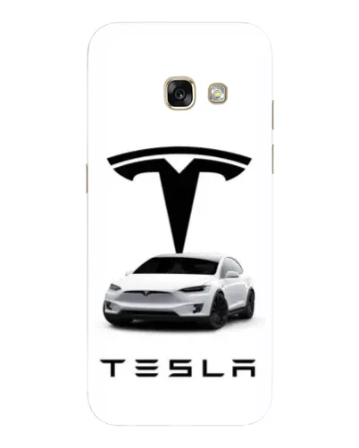 Чехол для Samsung Galaxy A5 2017 (A520, A520F) с картинкой «Tesla White Style»