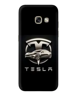 Чехол для Samsung Galaxy A5 2017 (A520, A520F) с картинкой «Tesla — серебристое авто» Чехол для Samsung Galaxy A5 2017 (A520, A520F) с картинкой «Tesla — серебристое авто»