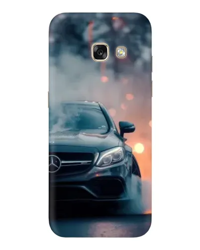 Чехол для Samsung Galaxy A5 2017 (A520, A520F) с картинкой «Mercedes — ночной город»