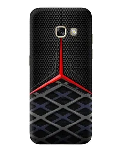 Чехол для Samsung Galaxy A5 2017 (A520, A520F) с картинкой «Mercedes Carbon Grid»